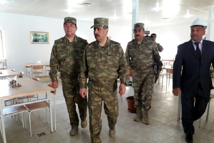 Azerbaijan defense minister inaugurates new military unit on frontline - PHOTOS